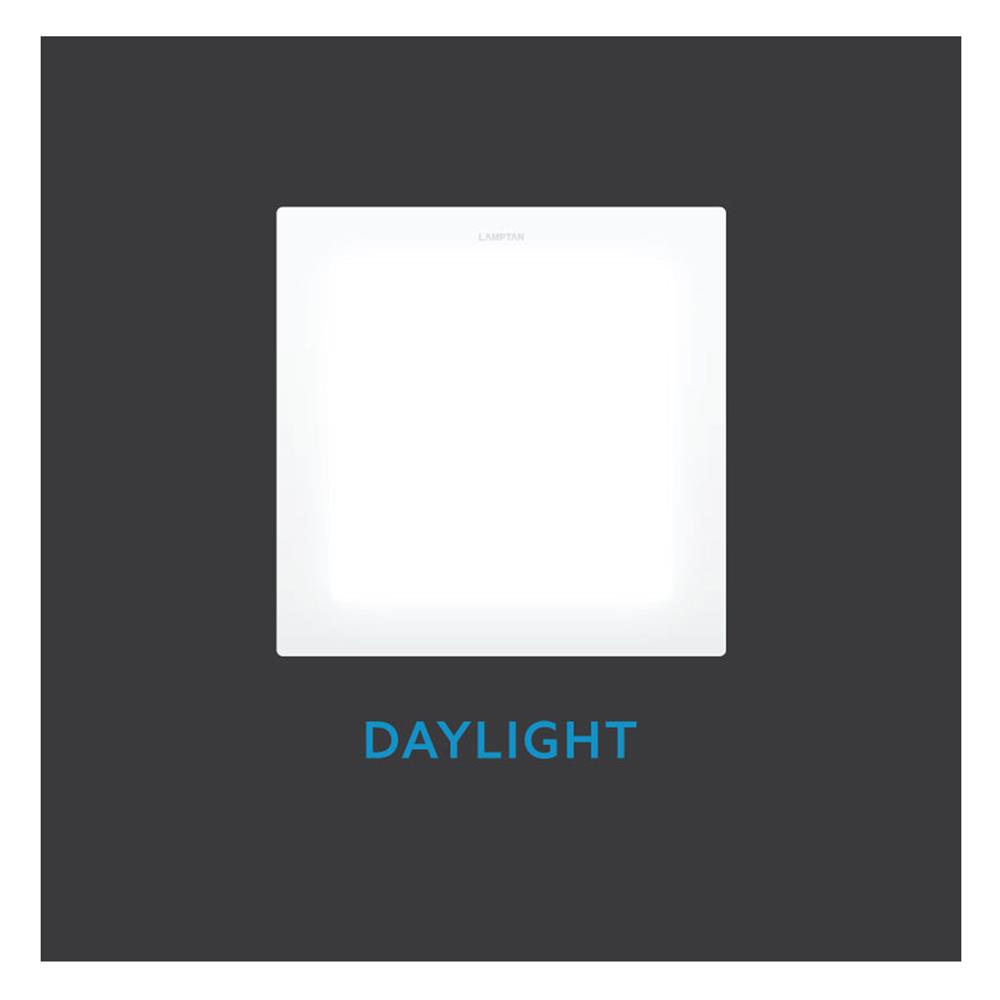 ดาวน์ไลท์ LED LAMPTAN ULTRA SLIM PC 6 นิ้ว 12 วัตต์ DAYLIGHT สีขาว