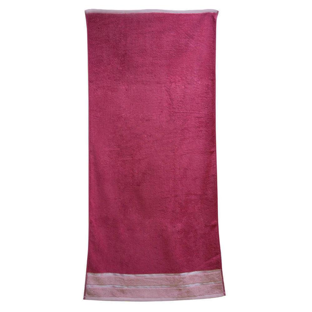 ผ้าขนหนู SWENY DOUBLE TREE 27X54 นิ้ว สีชมพู