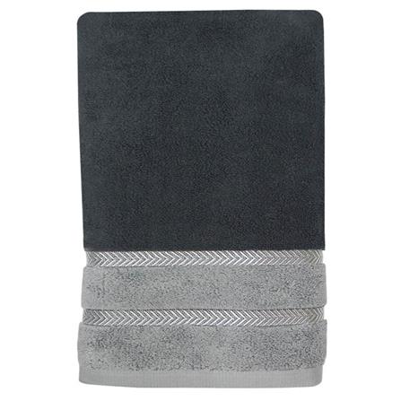 ผ้าขนหนู SWENY DOUBLE TREE 27X54 นิ้ว สีเทา_1