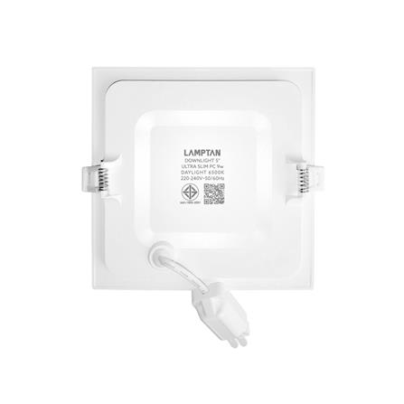 ดาวน์ไลท์ LED LAMPTAN ULTRA SLIM PC 5 นิ้ว 9 วัตต์ DAYLIGHT สีขาว_2