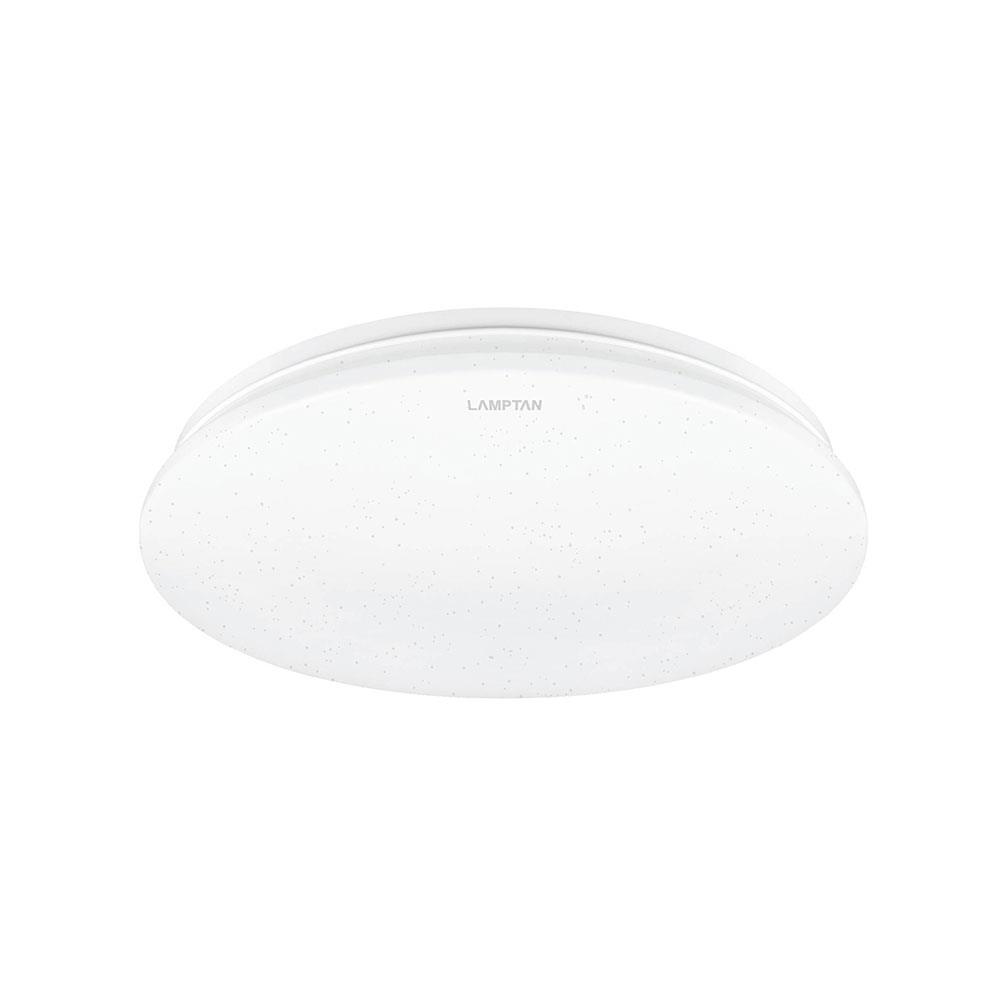 ไฟเพดาน LED LAMPTAN DYNATIC 16 นิ้ว 24 วัตต์ DAYLIGHT/COOL WHITE/WARM WHITE สีขาว