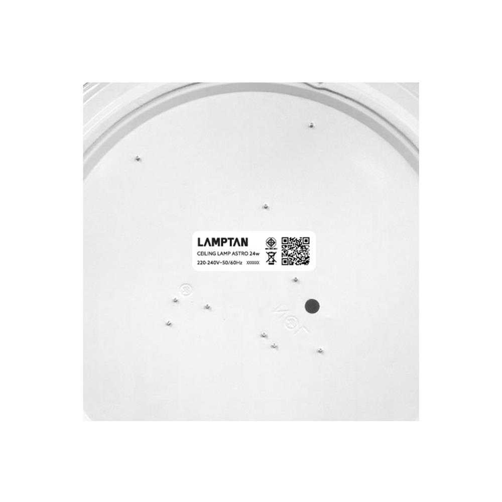 ไฟเพดาน LED LAMPTAN CEILING ASTRO 15 นิ้ว 24 วัตต์ DAYLIGHT สีขาว