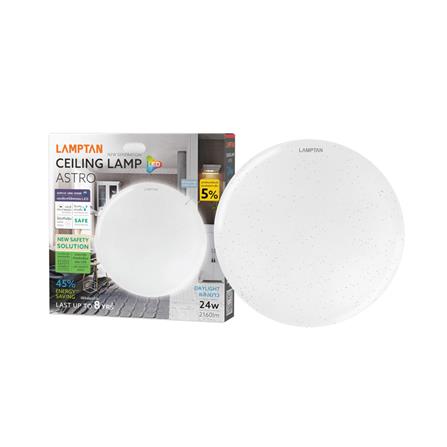 ไฟเพดาน LED LAMPTAN CEILING ASTRO 15 นิ้ว 24 วัตต์ DAYLIGHT สีขาว_2