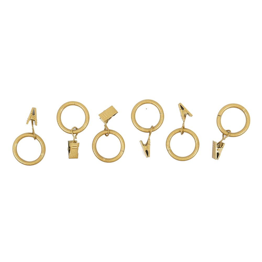 ห่วงคล้องรางเหล็ก HOME LIVING STYLE WD 33 มม. สีทอง