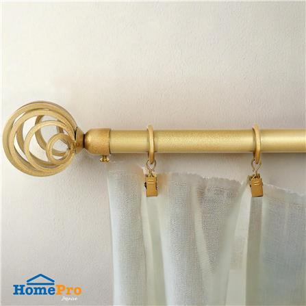 ห่วงคล้องรางเหล็ก HOME LIVING STYLE WD 33 มม. สีทอง_3