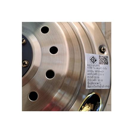 พัดลมไม่มีโคมไฟ WINFAVOUR SD01 56 นิ้ว สีทองรมดำ_3