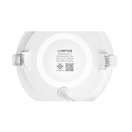 ดาวน์ไลท์ LED LAMPTAN ULTRA SLIM PC 6 นิ้ว 12 วัตต์ DAYLIGHT สีขาว_7