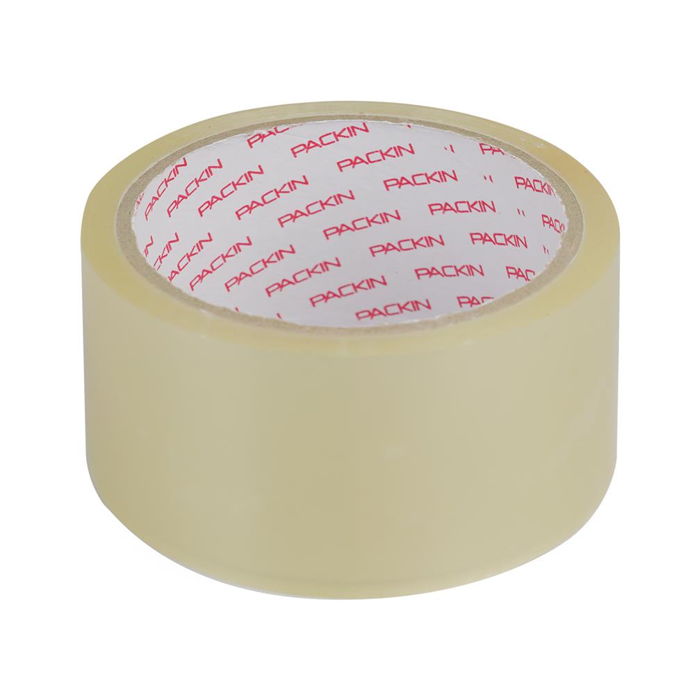 เทป OPP PACK IN 2 นิ้ว x 45 หลา สีใส 12 ม้วน/แพ็ค