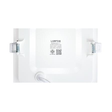 ดาวน์ไลท์ LED LAMPTAN ULTRA SLIM PC 7 นิ้ว 15 วัตต์ DAYLIGHT สีขาว_7
