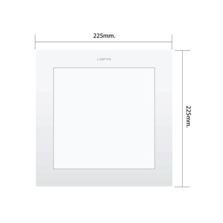 ดาวน์ไลท์ LED LAMPTAN ULTRA SLIM PC 8 นิ้ว 18 วัตต์ DAYLIGHT สีขาว_6