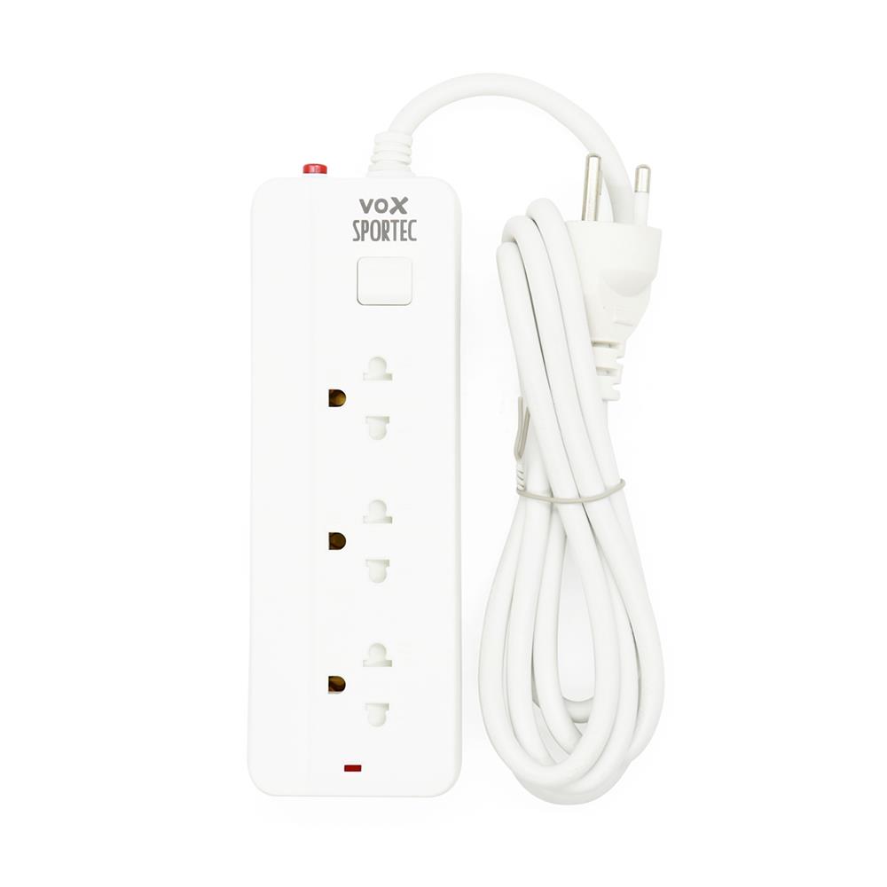 รางปลั๊กไฟ 3 ช่อง 1 สวิตซ์ VOX F5STB-VS01-VOX 5 ม.