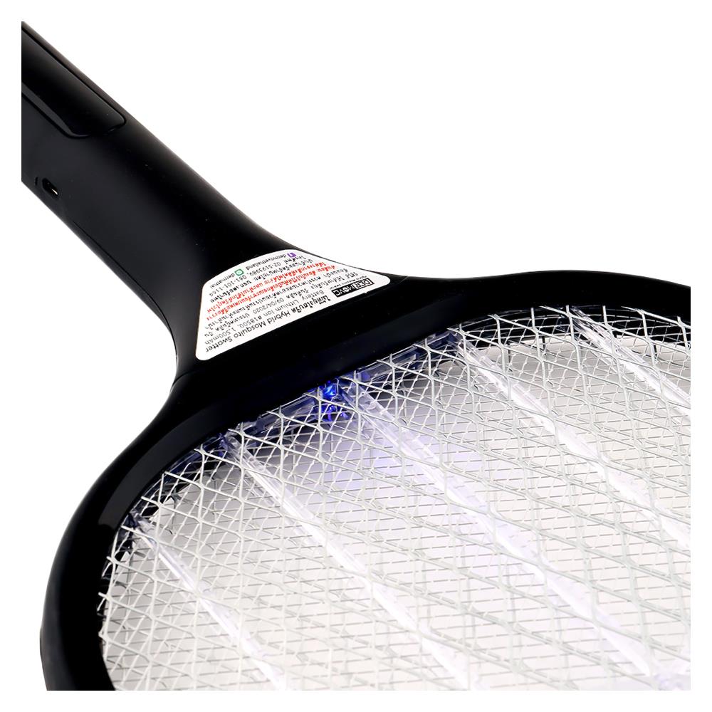 ไม้ช็อตยุงไฮบริด DERMOVE สีดำ