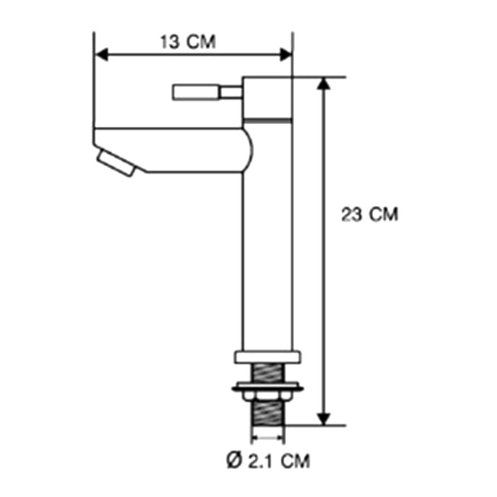 ก๊อกอ่างล้างหน้าเดี่ยว MOYA LJ-5050