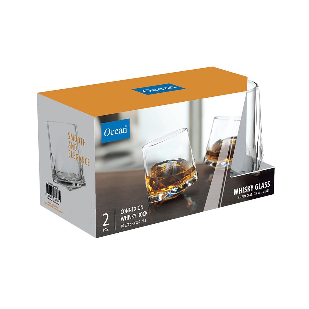 แก้วน้ำ 305ml OCEAN GLASS CONNEXION แพ็ค 2 ใบ