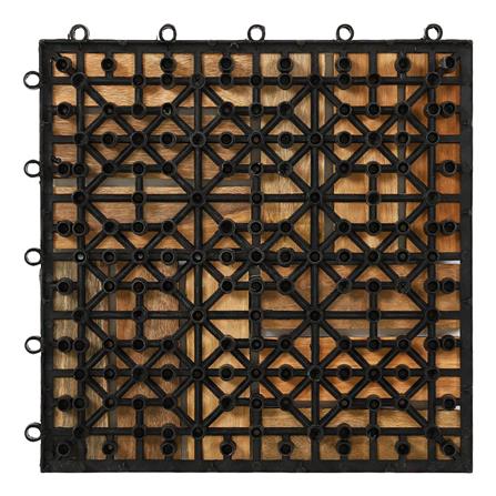 ทางเท้าไม้เต็ง 4 ลายสลับ SPRING 30x30 ซม. แพ็ก 4 ชิ้น_3