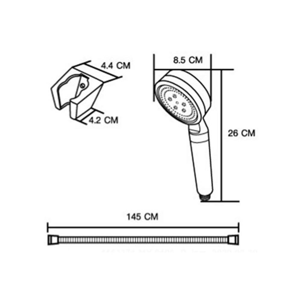ฝักบัวสายอ่อน MOYA MY-9106