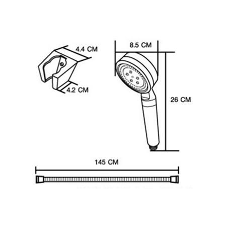 ฝักบัวสายอ่อน MOYA MY-9106_5