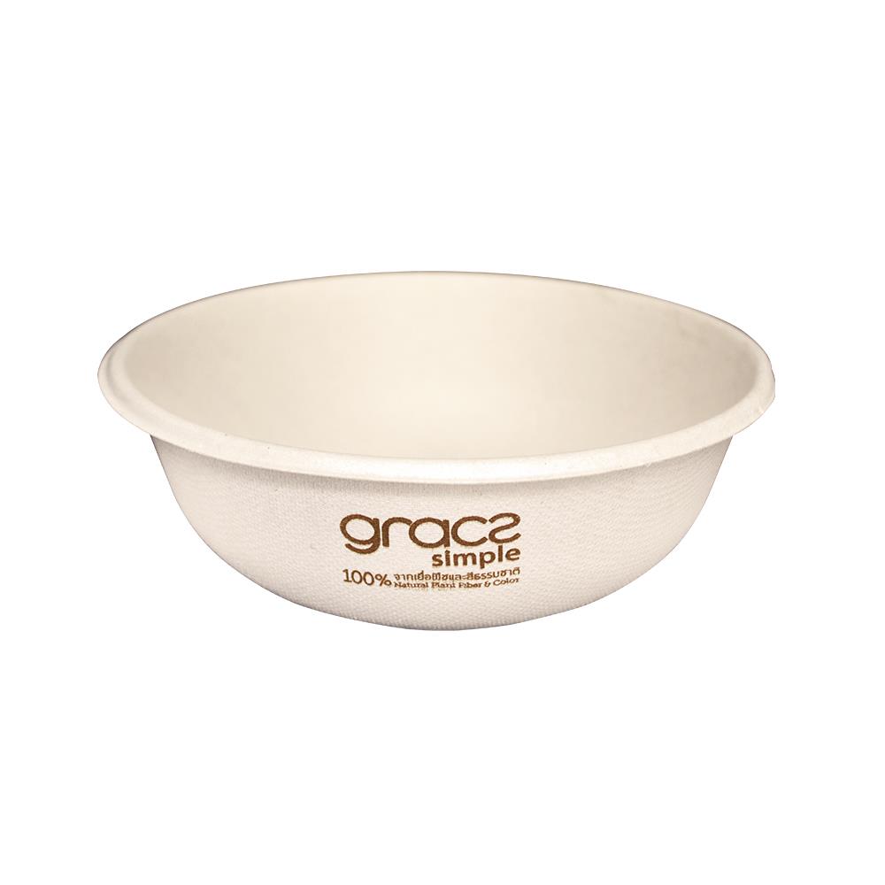 ชามชานอ้อย+เยื่อไผ่ 875ml GRACZ SIMPLE