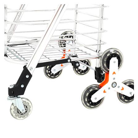 รถเข็นช้อปปิ้งพับได้ 8 ล้อ MATALL Z11 30 กก._4