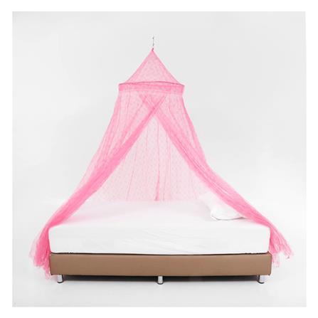 มุ้งกระโจมกันยุง ME LIVING SWING 60x250 ซม. สีชมพู_5