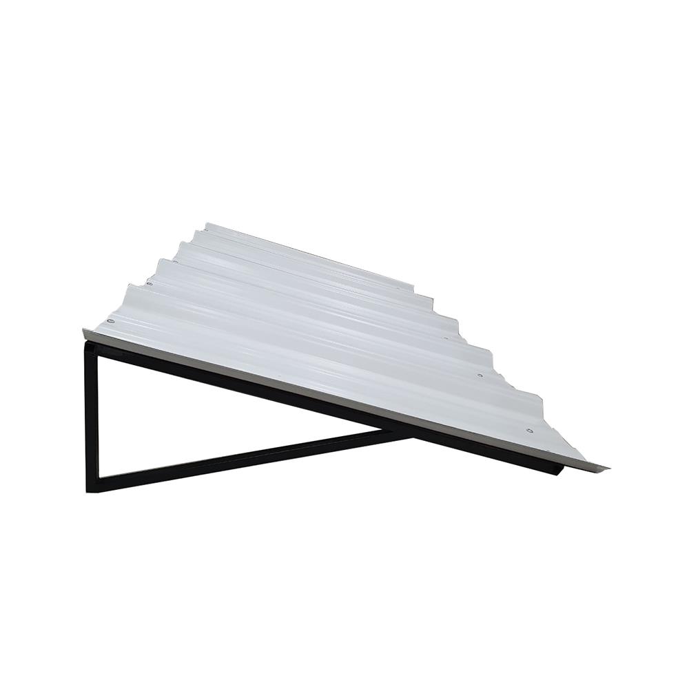 กันสาดเมทัลชีท S.D.BRILLIANT 60x100 ซม. สีขาว