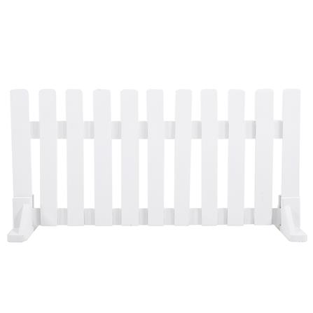 รั้วไม้เต็งตั้งพื้น SPRING 70x35 ซม. สีขาว_1