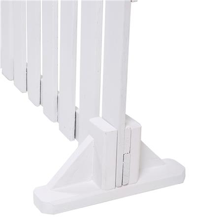 รั้วไม้เต็งตั้งพื้น SPRING 70x35 ซม. สีขาว_3