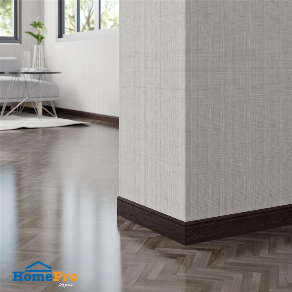 บัวพื้น WPC CROBERN 7.5X200X0.8 ซม. สีน้ำตาลโอ๊ค