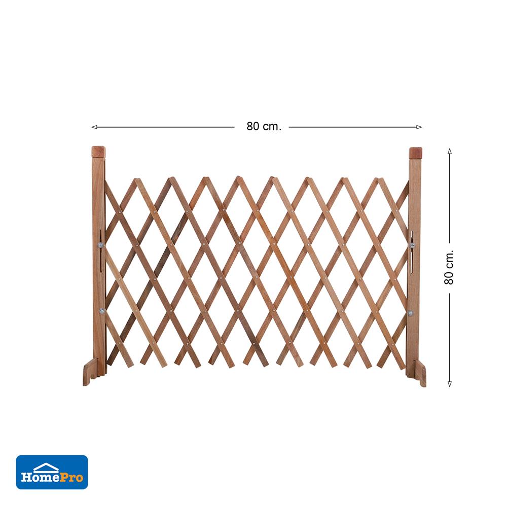 รั้วไม้อเนกประสงค์ ยืด-หด SPRING V0001 80x80 ซม.
