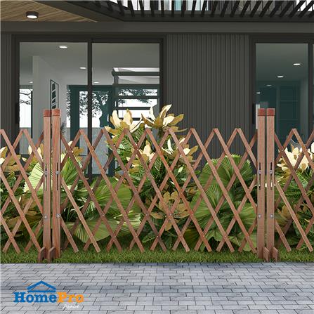 รั้วไม้อเนกประสงค์ ยืด-หด SPRING V0001 80x80 ซม.