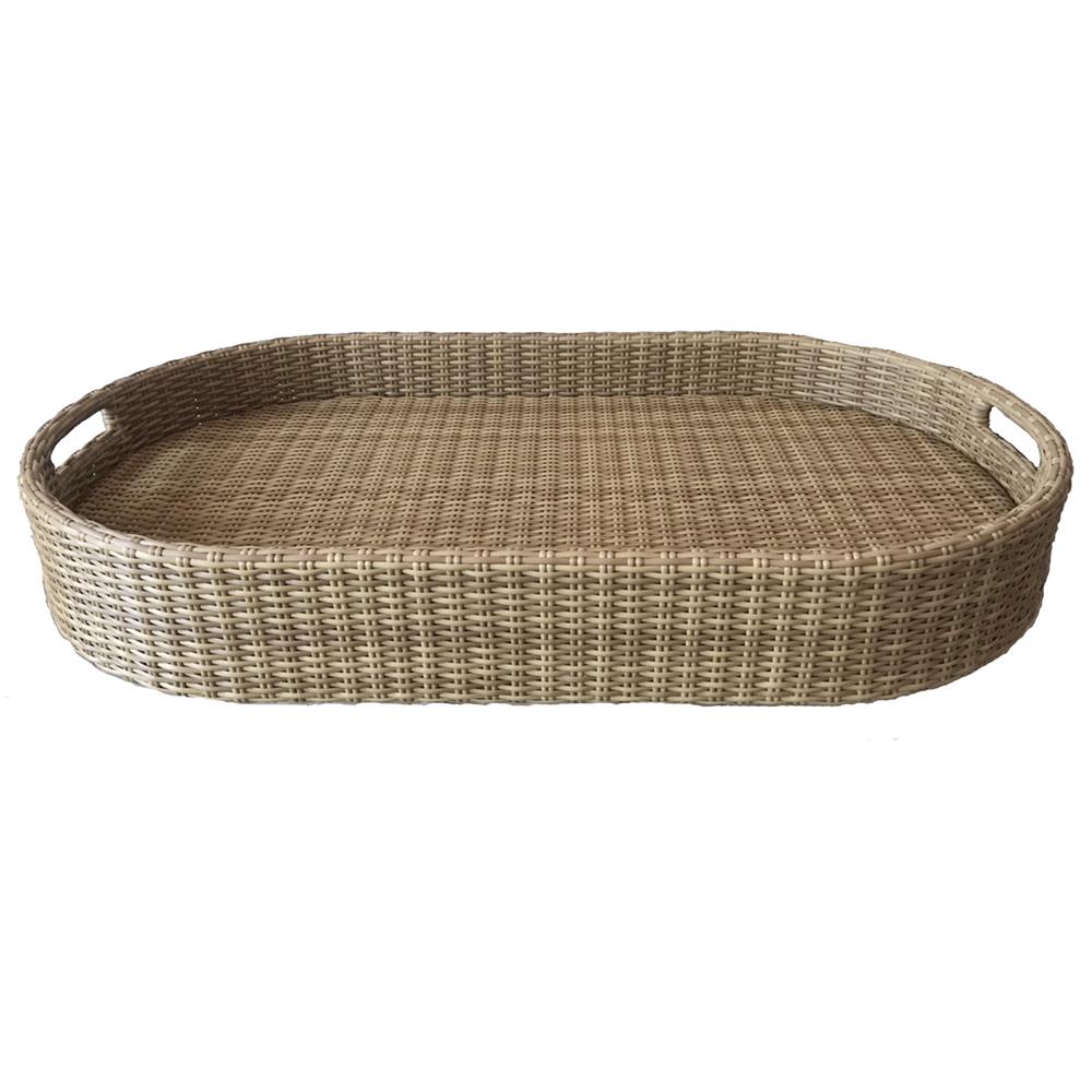 ถาดหวายเทียม IVY FLOATING TRAY สีน้ำตาล