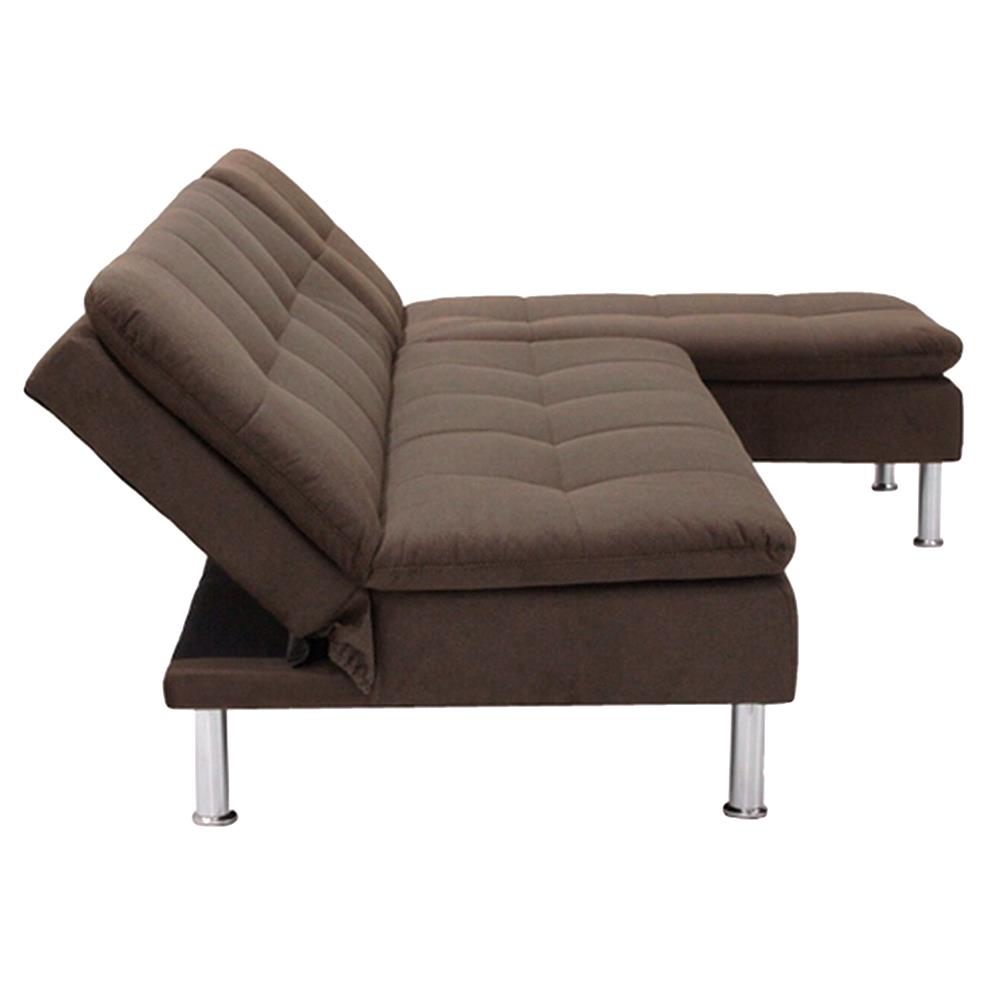 โซฟาเข้ามุม KONCEPT YONO 3 สีน้ำตาล