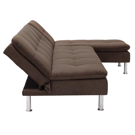 โซฟาเข้ามุม KONCEPT YONO 3 สีน้ำตาล_2