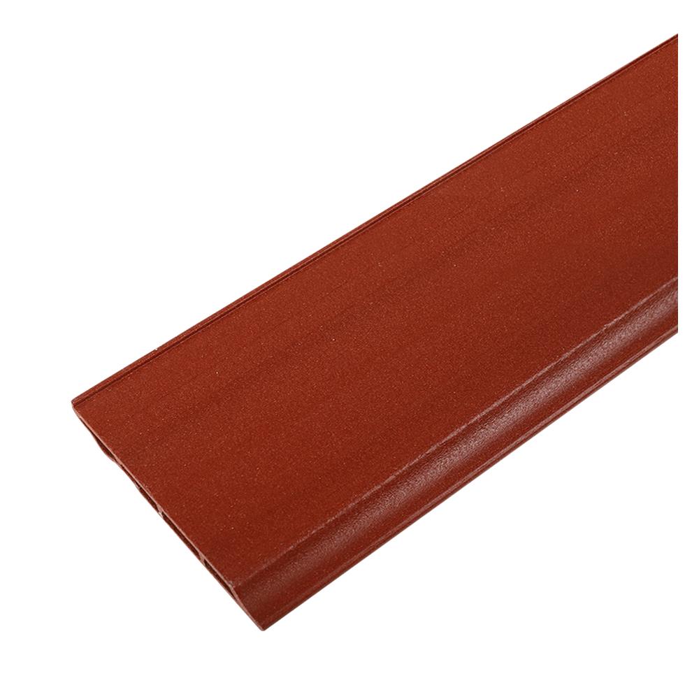 บัวพื้น WPC CROBERN 7.5X200X0.8 ซม. สีไม้ประดู่แดง