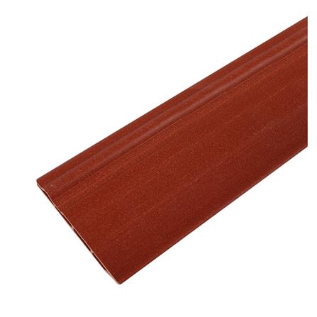 บัวพื้น WPC CROBERN 7.5X200X0.8 ซม. สีไม้ประดู่แดง_0