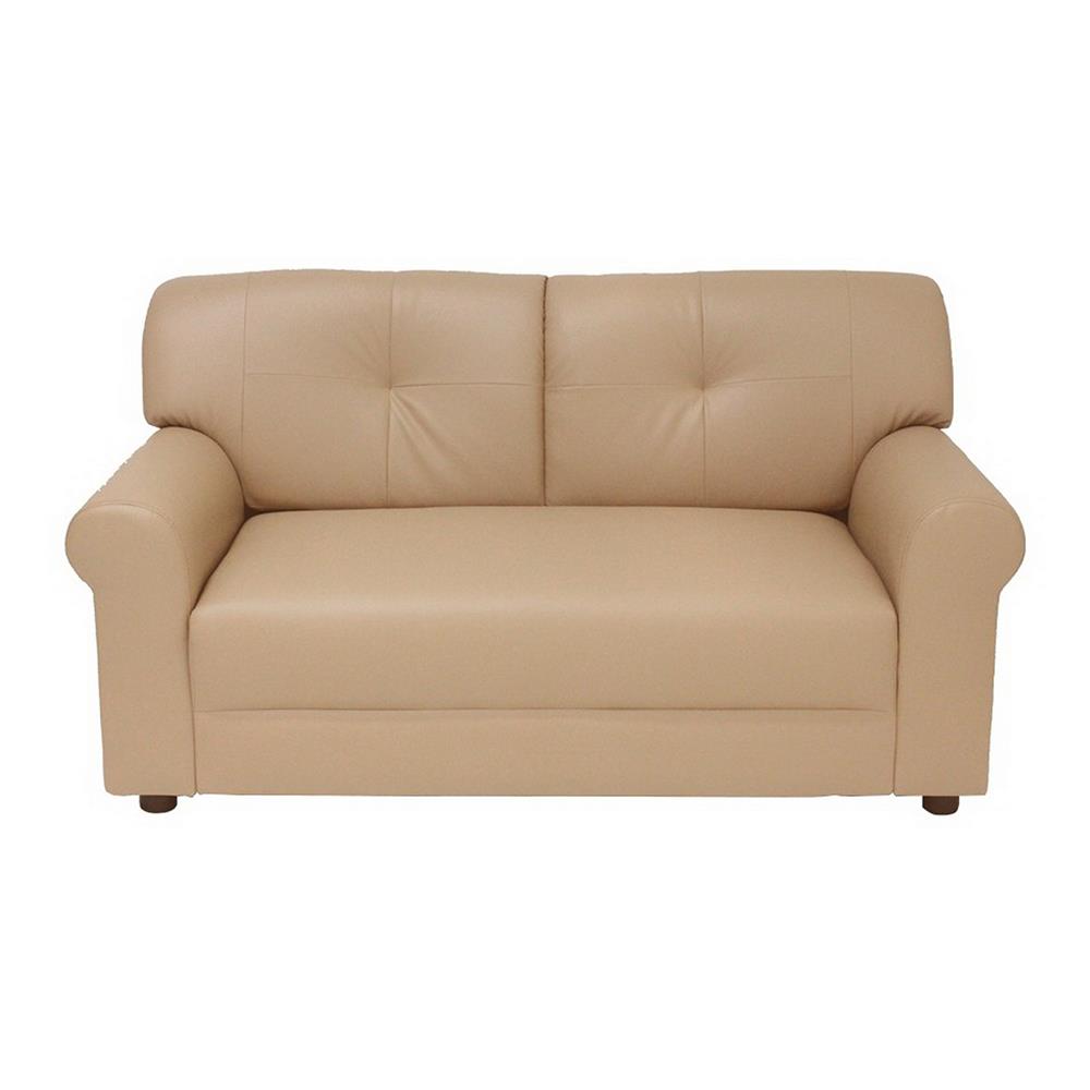 โซฟา 2 ที่นั่ง KONCEPT GUNLY SL สีน้ำตาลอ่อน