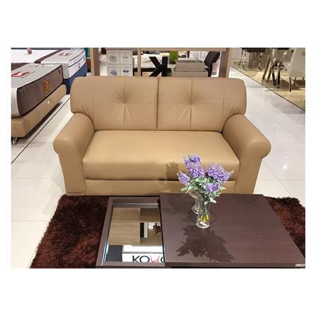 โซฟา 2 ที่นั่ง KONCEPT GUNLY SL สีน้ำตาลอ่อน_1