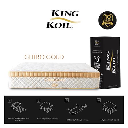 ที่นอน 3.5 ฟุต KINGKOIL CHIROGOLD พร้อมชุดเครื่องนอน 7 ชิ้น_3