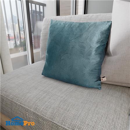 หมอนอิง ME LIVING VINE 17x17 นิ้ว สีฟ้า_3