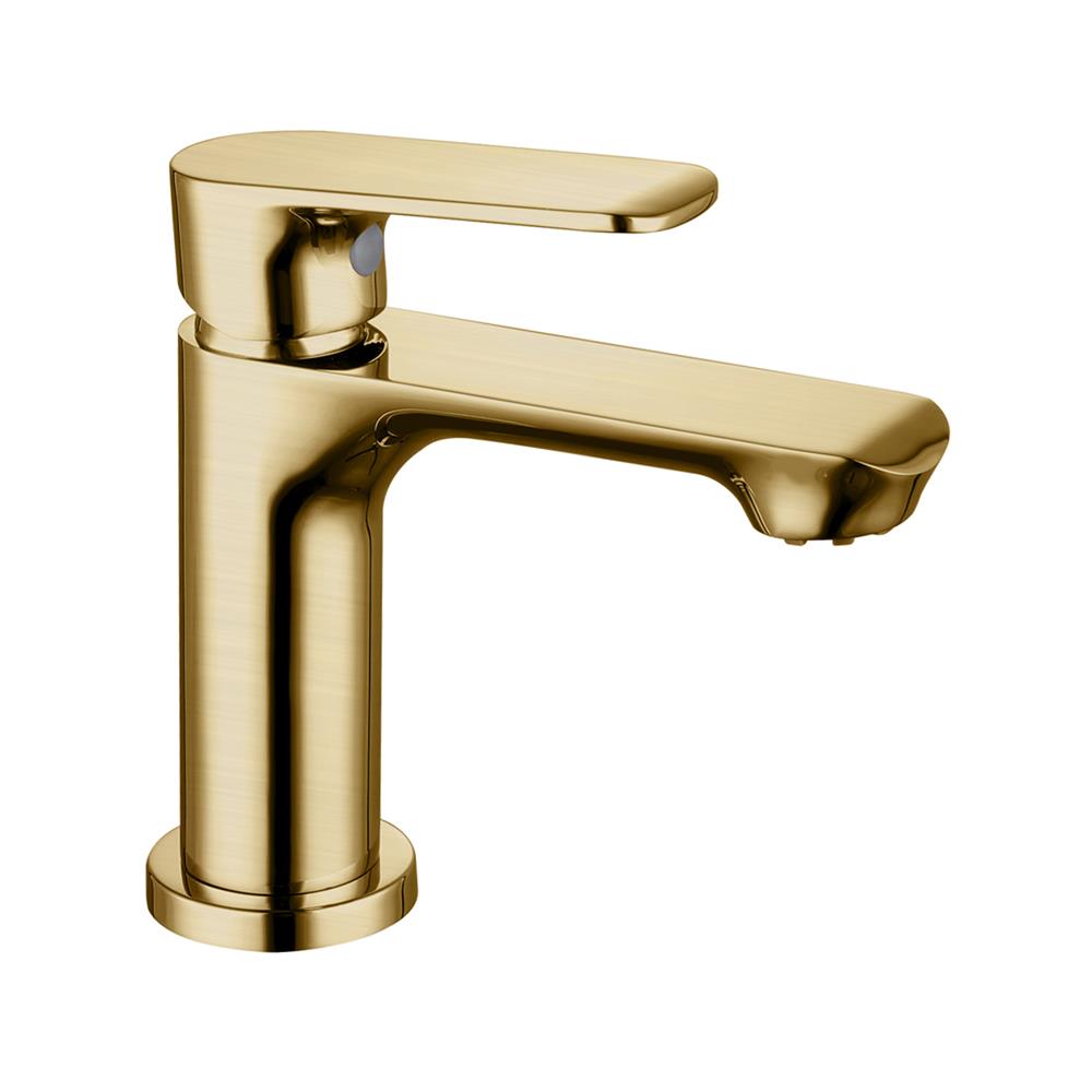 ก๊อกอ่างล้างหน้าเดี่ยว RASLAND DB-90401G สีทอง