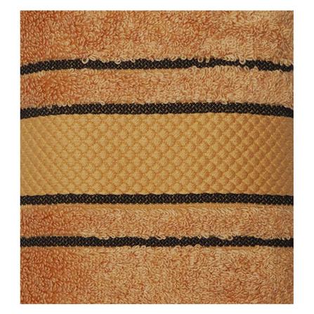 ผ้าขนหนู SWENY COTTONMOZ 16x32 นิ้ว สีน้ำตาล_2