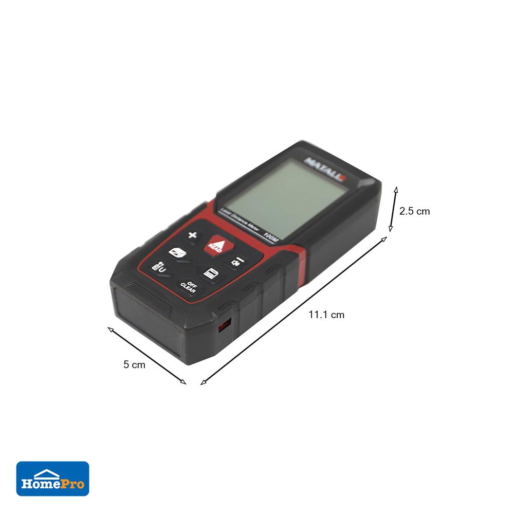 เลเซอร์วัดระยะ MATALL MT-LM100 100 ม.