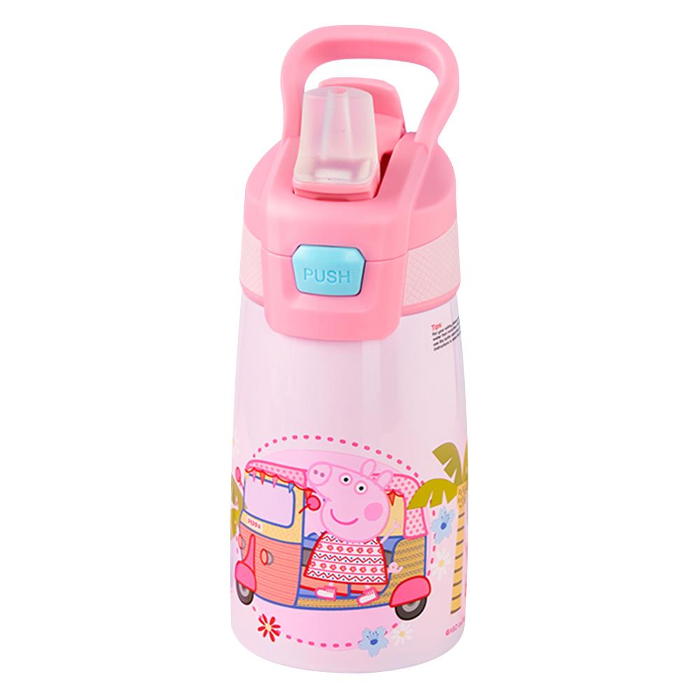 กระบอกน้ำเด็ก 350 มล. PEPPAPIG SPORT สีชมพู