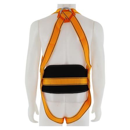 เข็มขัดนิรภัยเต็มตัวตะขอใหญ่ SA-S108 สีส้ม_1