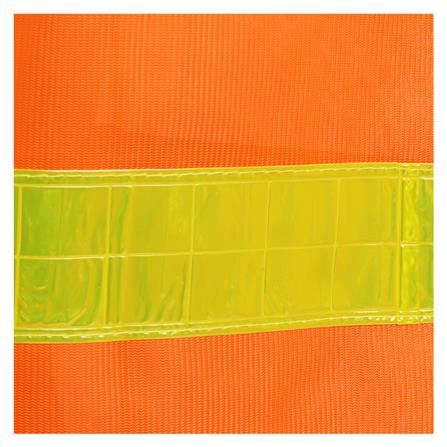 เสื้อจราจรสะท้อนแสง 2 แถบ HS713 สีส้ม_1