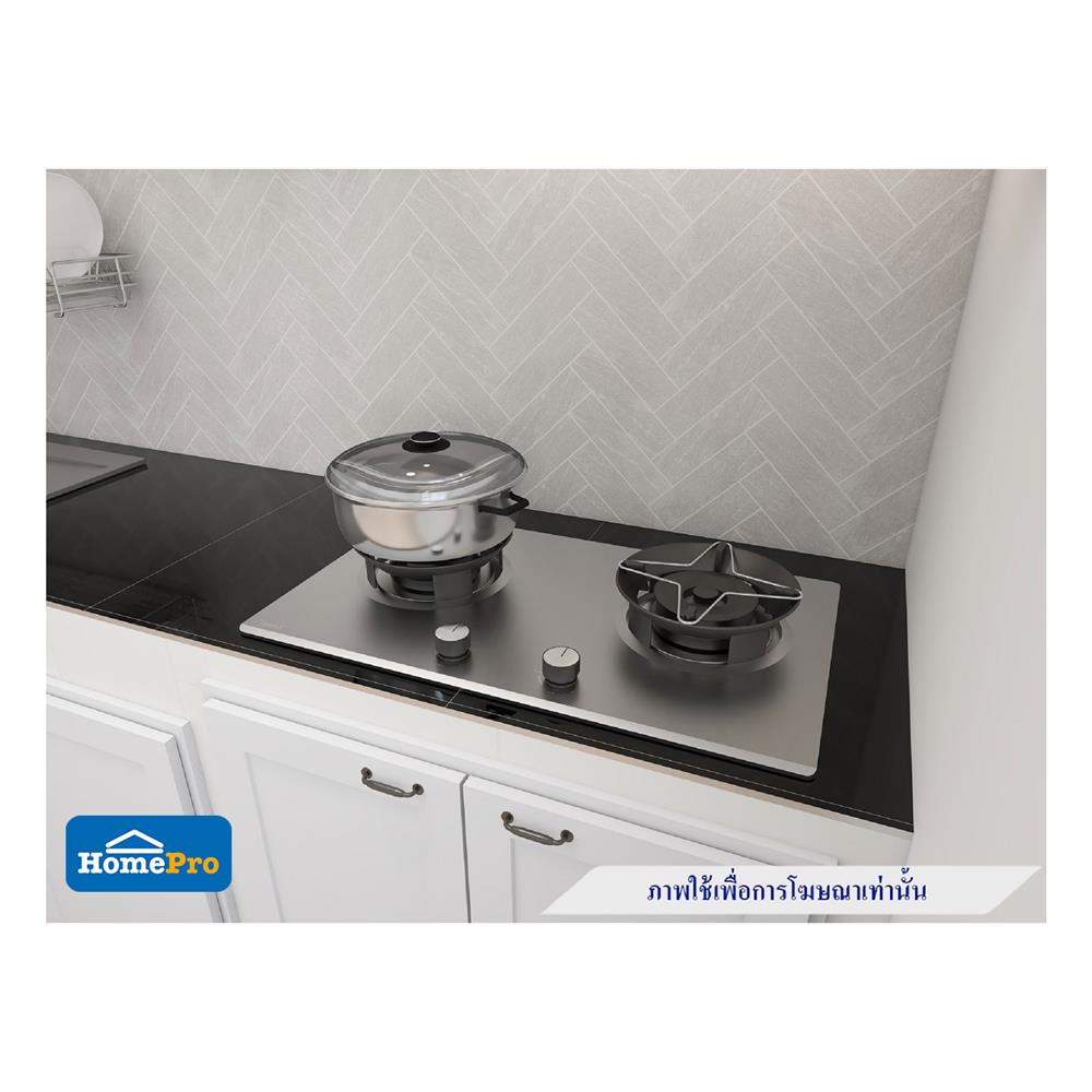 เตาฝังแก๊ส TECNOPLUS HB207644SS 76 ซม.