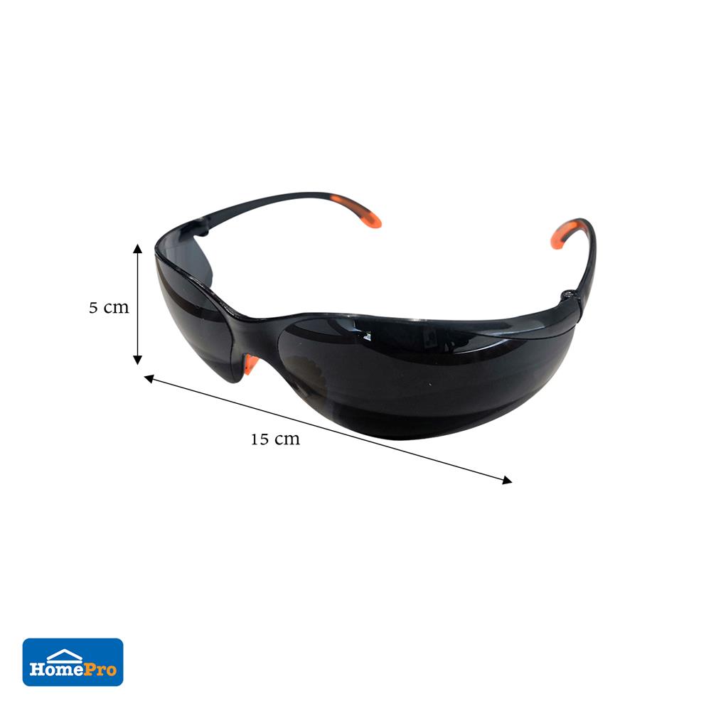 แว่นตากันสะเก็ด DEXZON YJ168 สีดำ