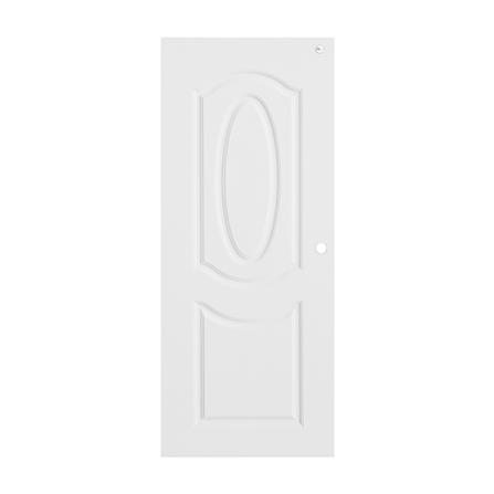 ประตูภายใน UPVC MODERNWOOD REVO MWIR02 80X200 ซม. สีขาว เจาะลูกบิด_0