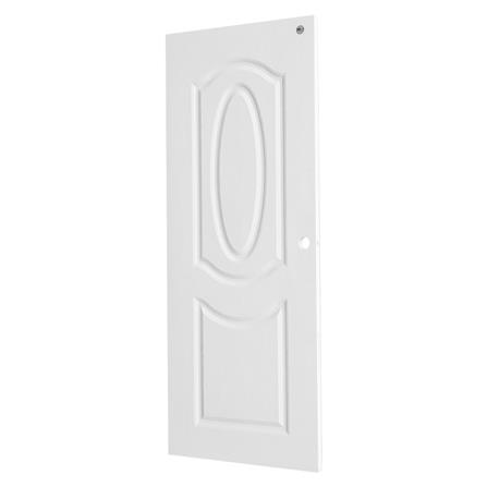 ประตูภายใน UPVC MODERNWOOD REVO MWIR02 80X200 ซม. สีขาว เจาะลูกบิด_1