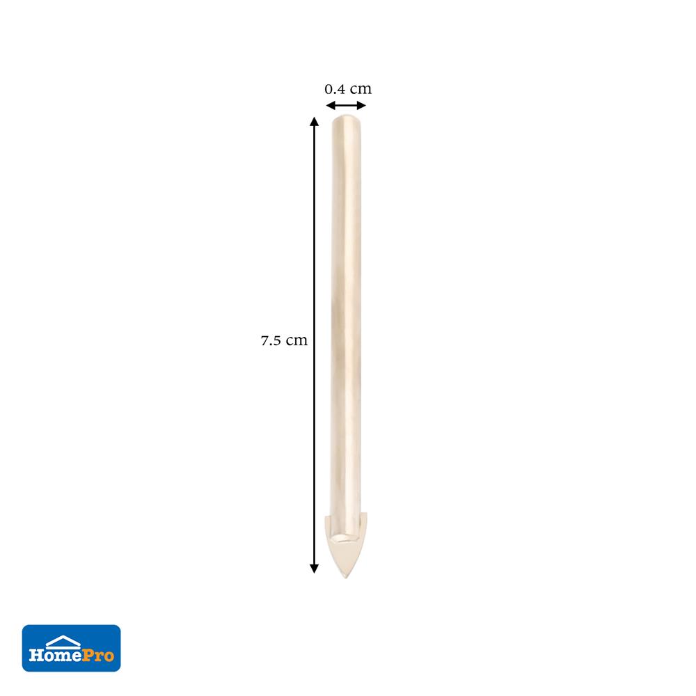 ดอกเจาะกระจกเซรามิก MATALL 1/4 นิ้ว